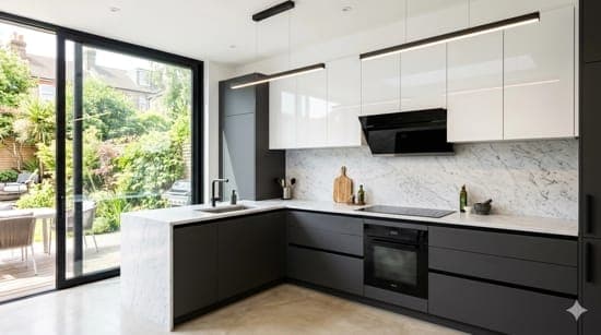 Kitchen Set L-Shape Modern