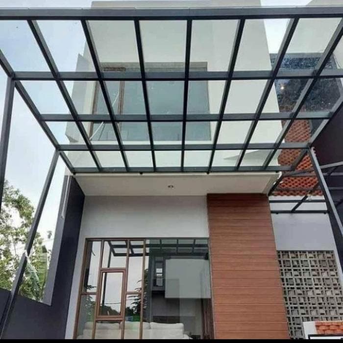 Kanopi Solarflat Bening Pengganti Kaca Murah Bali
