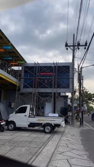 Pemasangan Lisplang ACP dan Signage Bali